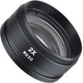 thumbnail image 1 of AmScope SM20 2X Barlow Lens For SM and SW Stereo Microscopes (48mm), 1 of 3