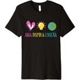thumbnail image 1 of Ama, Inspira, Ensena Maestra Espanol Premium T-Shirt, 1 of 3