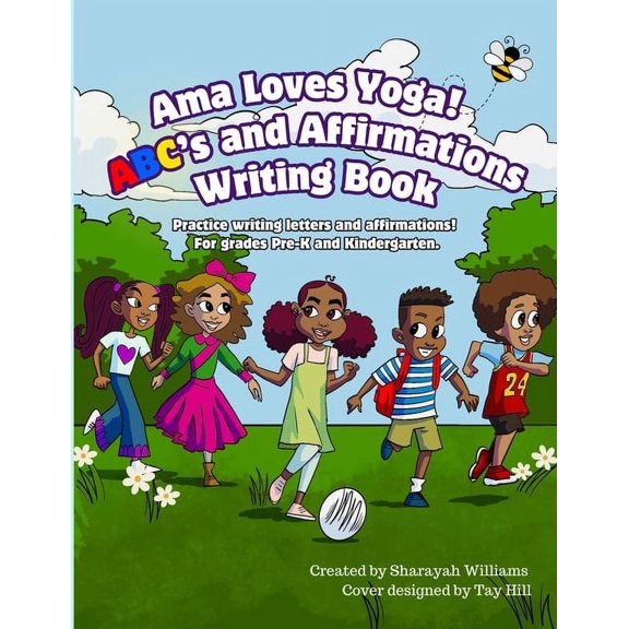 Ama Loves Yoga! ABC's and Affirmations Writing Book, (Paperback)
