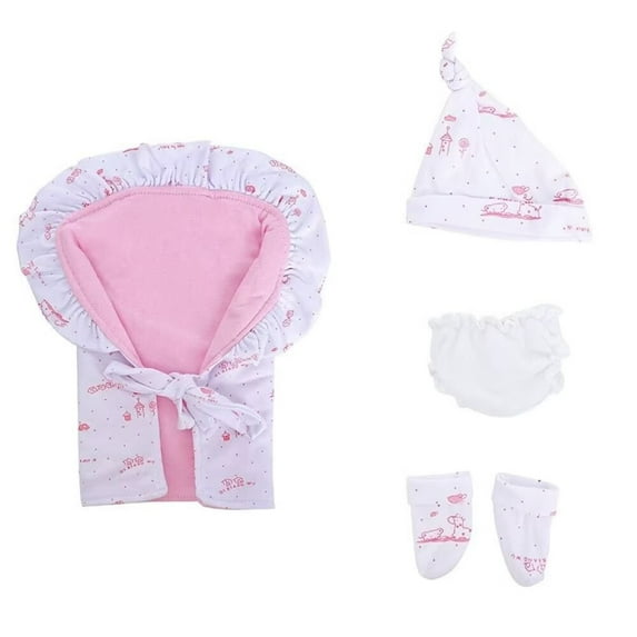 Babysbule 10-12 inch Reborn Baby Doll Clothes – Cozy Fall & Winter Outfits, Onesies, Dresses, Sweaters, and Sleepwear – Multiple Styles Available