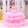 thumbnail image 1 of AmaMary 12 inch Princess Doll - Multi-Layer Puffy Gown Wedding Dress Vinyl Doll Toys Birthday Christmas Gift for 6+ Years Old Kids, 1 of 4