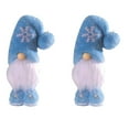 thumbnail image 1 of AmaMary 2Pcs Christmas Plush Gnomes Winter Decorations Handmade Elf Snowflake Gnome Statue Home Kitchen Farmhouse Tiered Tray Holiday Party Scandinavian Tomte, 1 of 6