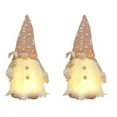 thumbnail image 1 of AmaMary 2Pcs Light Up Christmas Gnomes, 12" Lighted Christmas Gnomes Figurines Elf Plush Xmas Decorations - White Winter Holiday Gnomes for Indoor Rustic, Farmhouse Christmas Décor, 1 of 5