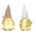 thumbnail image 1 of AmaMary 2Pcs Light Up Christmas Gnomes, 12" Lighted Christmas Gnomes Figurines Elf Plush Xmas Decorations - White Winter Holiday Gnomes for Indoor Rustic, Farmhouse Christmas Décor, 1 of 4