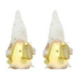 thumbnail image 1 of AmaMary 2Pcs Light Up Christmas Gnomes, 12" Lighted Christmas Gnomes Figurines Elf Plush Xmas Decorations - White Winter Holiday Gnomes for Indoor Rustic, Farmhouse Christmas Décor, 1 of 5