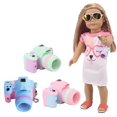 thumbnail image 1 of AmaMary 3 Pcs 18 inch Mini Camera Toys for Dolls Miniature Camera Decorations Dollhouse Vintage Props Decorative Furniture Accessories Photography Props, 1 of 5