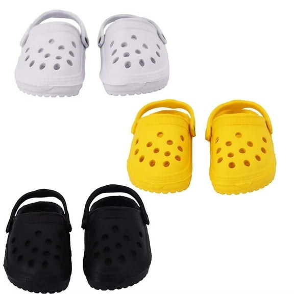 Babysbule Doll Cave Shoes, 3 Pieces, 18 Inch Doll Accessories