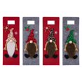 thumbnail image 1 of AmaMary 4Pcs Christmas Twine Wine Gift Bags, Drawstring Wine Gift Bags with Father Christmas Snowman Moose Reusable Wine Bags Christmas Party Decoration, 1 of 5