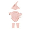 thumbnail image 1 of Babysbule 7-8 inch Baby Doll Clothes Set, Includes Onesie, Hat, and Socks, Fits Reborn Dolls, 1 of 4