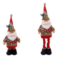 thumbnail image 1 of AmaMary Christmas Retractable Decorative Figurines Christmas Snowman Reindeer Santa Plaid Standing Home Decor Dolls Doors Windows Tables Trees Festive Christmas Gifts, 1 of 6