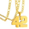 thumbnail image 1 of AmaMary Personalized Jersey Number Necklaces for Mens,Athletes Stainless Steel Sport Number Pendant Chain for Mens Baseball/Basketball/Football Team Inspiration Jewelry, 1 of 6