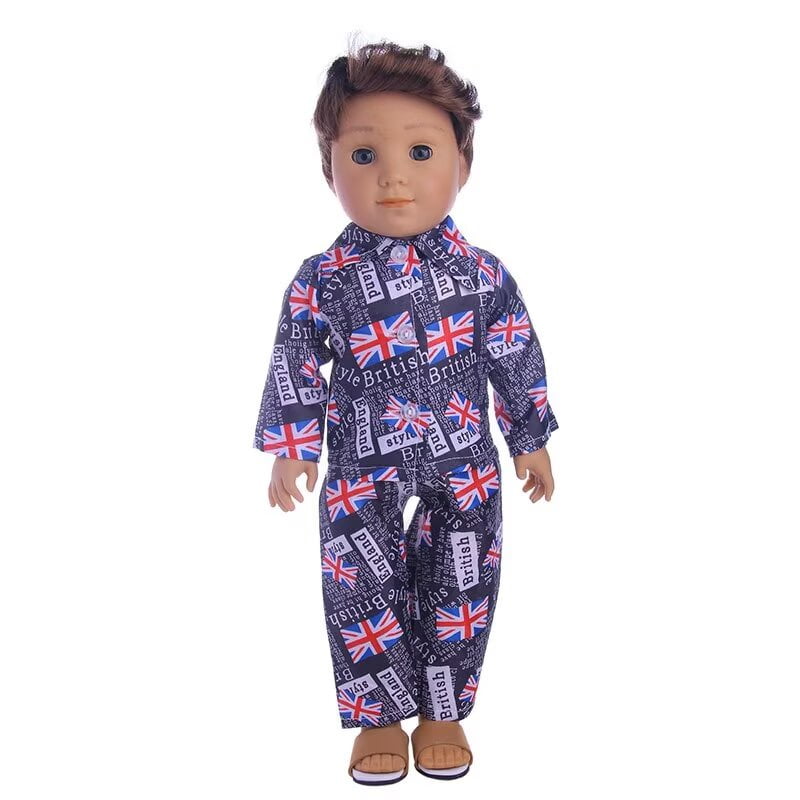 AmaMary Reborn Doll Pajamas Pcs Set Clothing Accessories for 18