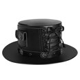 thumbnail image 1 of AmaMary Steampunk Plague Doctor Hat, Bowler Style Cosplay Accessory for Carnival, Party Dress-up, 1 of 4
