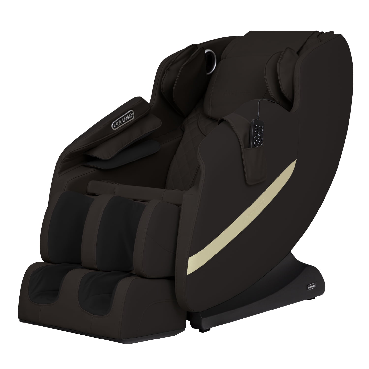Q7 Deluxe Brown Faux Leather Massage Chair