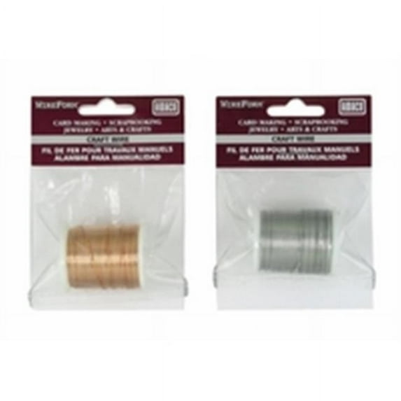 Amaco 50157F 10 Yard Wire Form Craft Wire, Aluminum