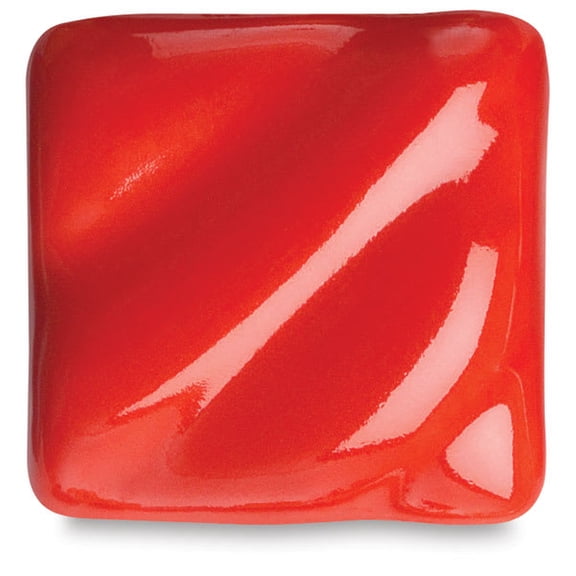Amaco High Fire Glaze - Coral Gloss, Pint