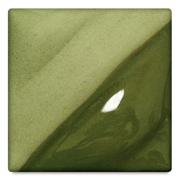 Amaco Lead-Free Velvet Underglaze - Avocado, 16 oz