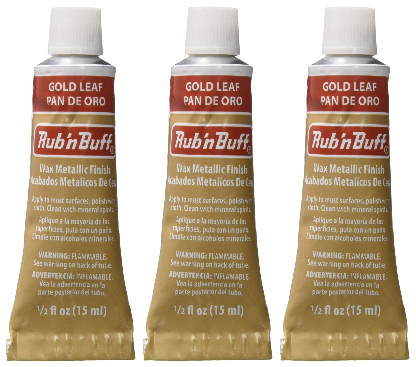 Rub'n Buff Gold Leaf .5 oz Tube - The Art Store/Commercial Art Supply