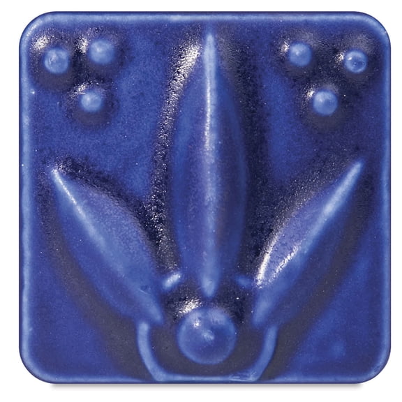 AMACO Satin Matte Glaze Dark Blue