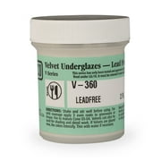 Amaco Velvet Underglaze, 2 oz., White