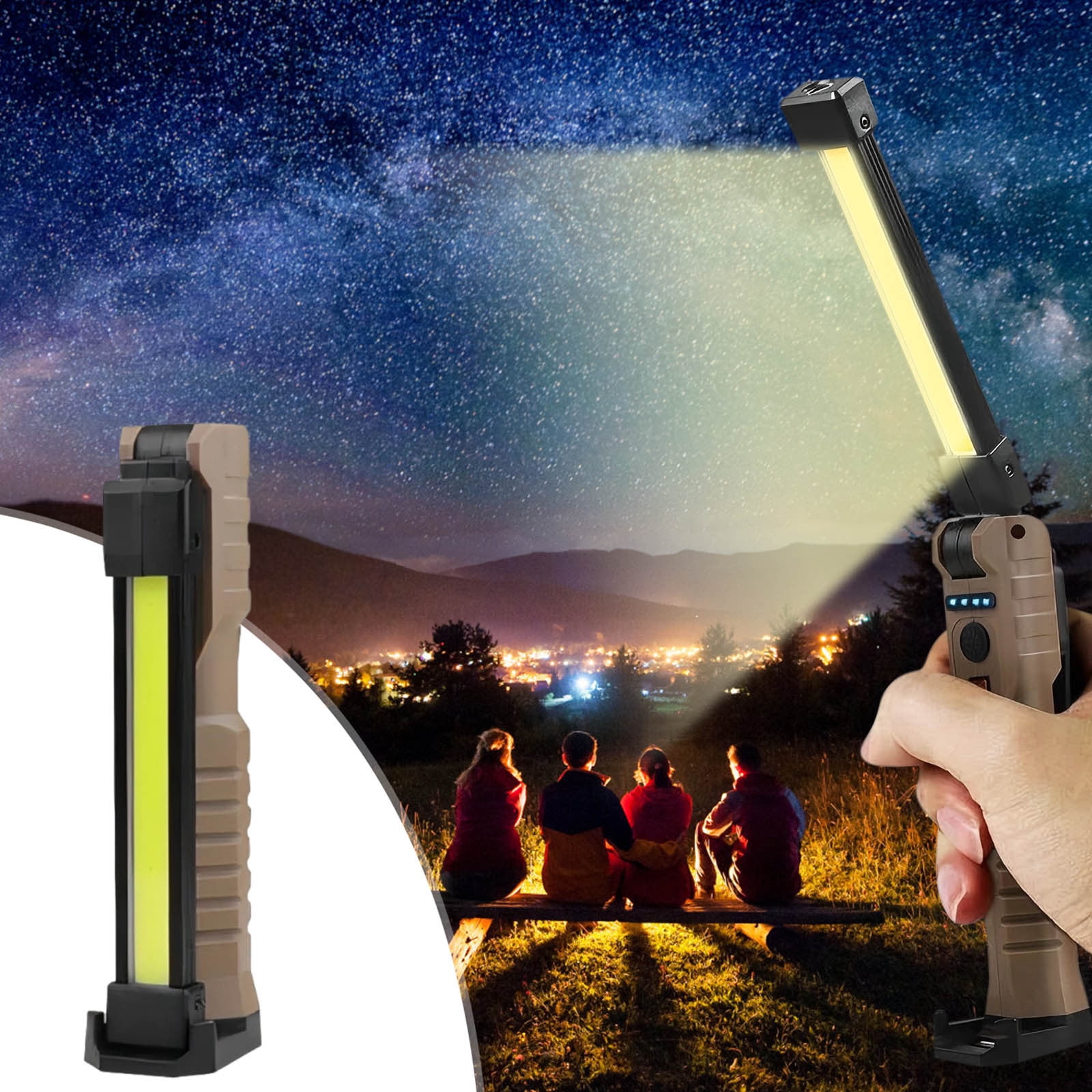 Amacok 2025 Upgrade Flashlights High Lumens Rechargeable, with Power