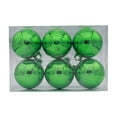 Amacok 6Pcs Light Up Christmas Balls Light Up Electronic Christmas