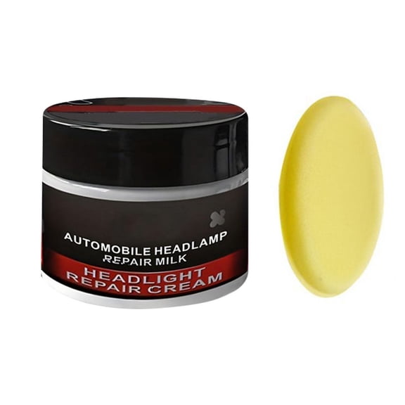 Amacok Car Headlight Repair Liquid Non-Grinding Deep Cleaning Agent Scratch Repair Liquid120Ml