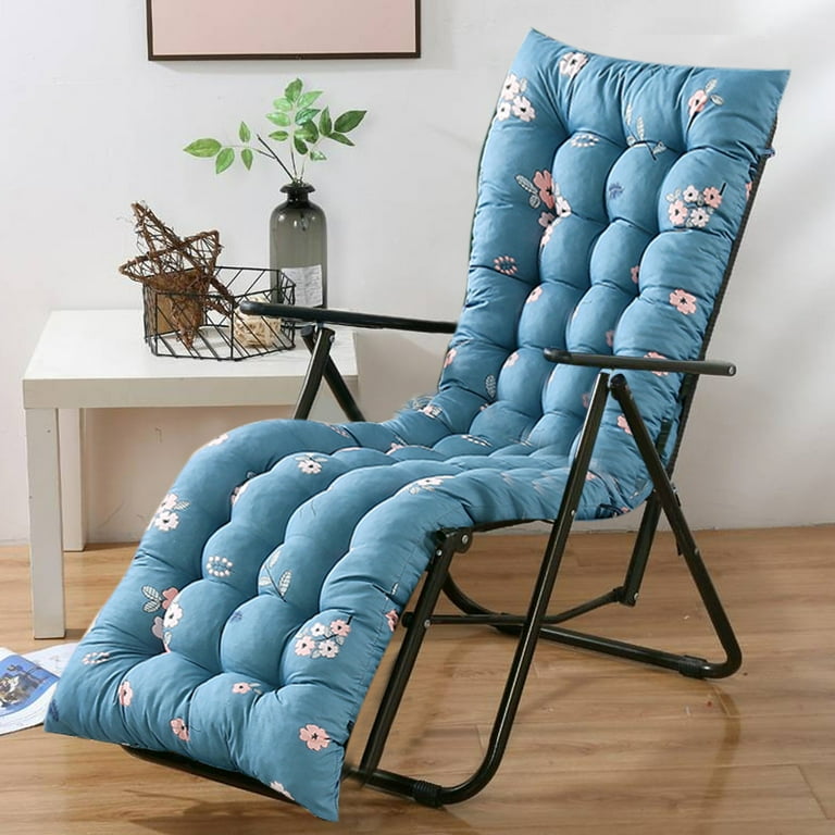 Amacok Chair Cushion 18X47 Long Chair Cushion Thick Padded Long Bench Cushion for Recliner Chaise Longue Sun Lounger Bench Porch Swing Coffee Walmart
