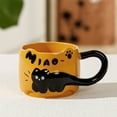 thumbnail image 1 of Amacok Cute Cat Coffee Mugs Ceramic Stackable Tea Cup, Perfect Valentine's Day, Christmas, Anniversary Present for Cat Lovers & Couples, 1 of 6