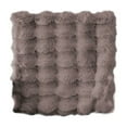 thumbnail image 1 of Amacok Faux Fur Chair Cover Seat Cushion Pad Super Soft Indoor Chair Pad, 17"X17" Soft Warm Faux Rabbit Fur Seat Cushion, Fuzzy Seat Pads Cushion for Living Bedroom Sofa, 1 Pack, 1 of 6