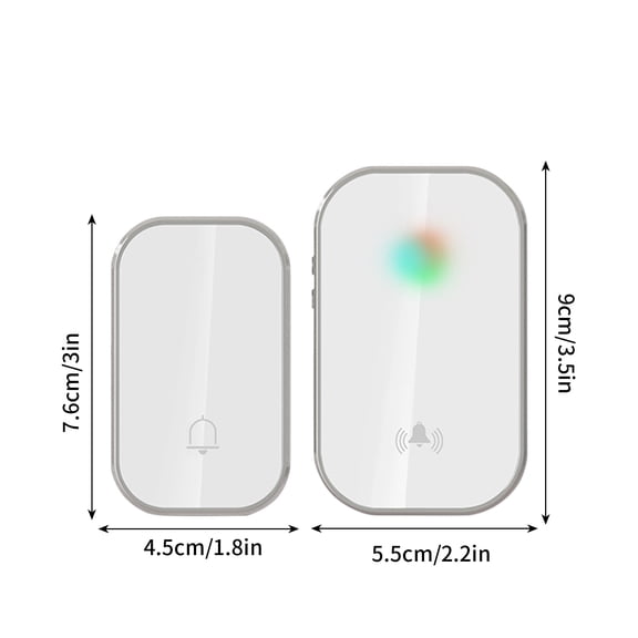 Amacok Home Wireless Doorbell Ac Digital Doorbell One Tow Pager Remote Control Doorphone