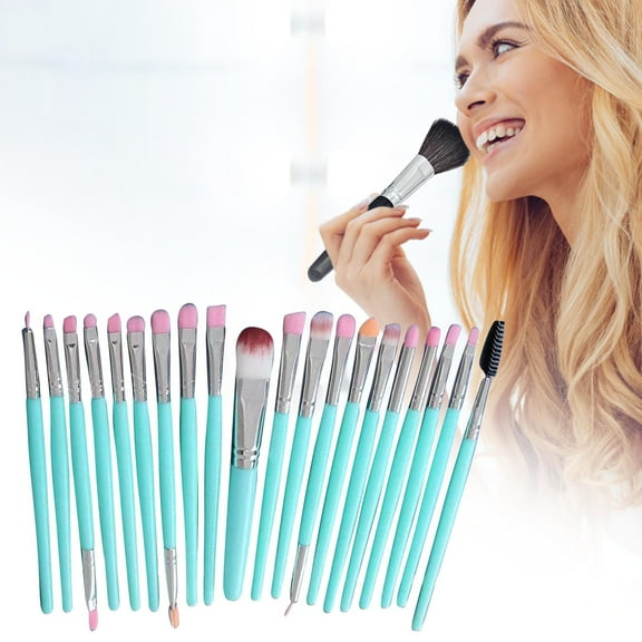 Amacok Makeup Brushes Kit 20Pcs Makeup Brush Set Premium Face Eye Shadow Eyeliner Foundation Brush Blending Face Powder Blush Concealers Eye Shadows Makeup Brushes