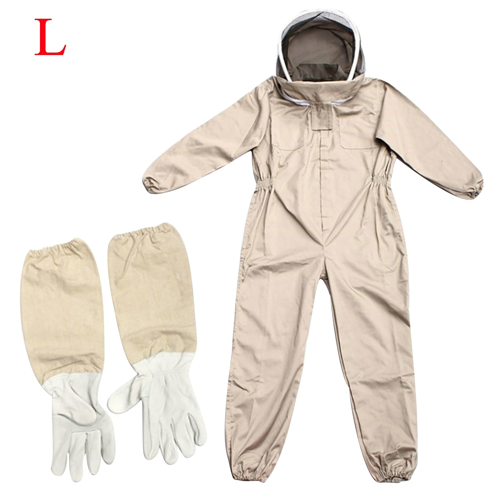 Amacok New Professional Cotton Full Body Beekeeping Bee Keeping Suit
