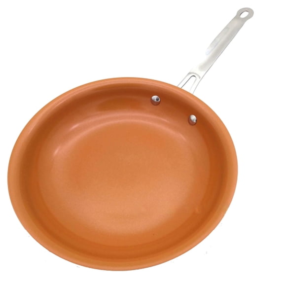 Amacok Non-Stick Copper Frying Pan with Ceramic Coating and Induction Cooking Oven Safe