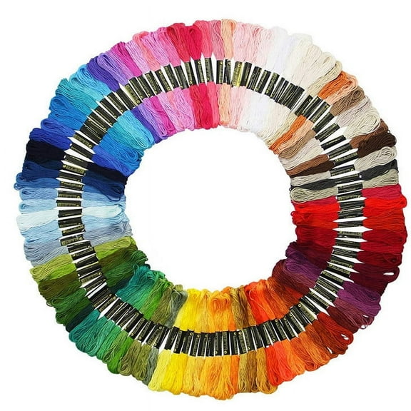 Amacok Rainbow Color 55/105 Skeins Embroidery, 8 M/Piece