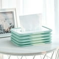 thumbnail image 1 of Amacok Silicone Foldable Tissue Box Cover- Tissue Box Holder Rectangle, Long Decorative Rectangular Tissue Dispenser for Bathroom Car, 1 of 6