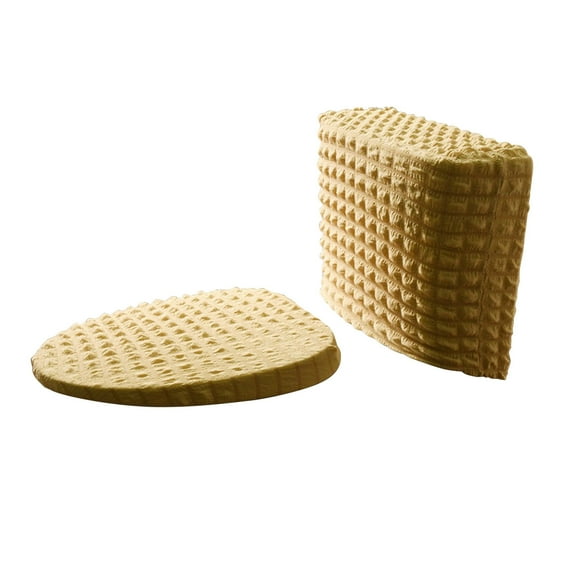 Amacok Split Toilet Cover Cover High Tank Models Elastic Fabric All Season Universal Household