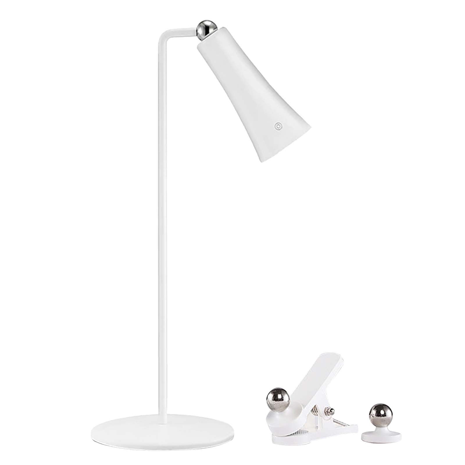 Amacok Three-In-One Led Magnetic Eye Protection Lamp Rechargeable Plug-In-Purpose Back Clip Portable Desk Lamp