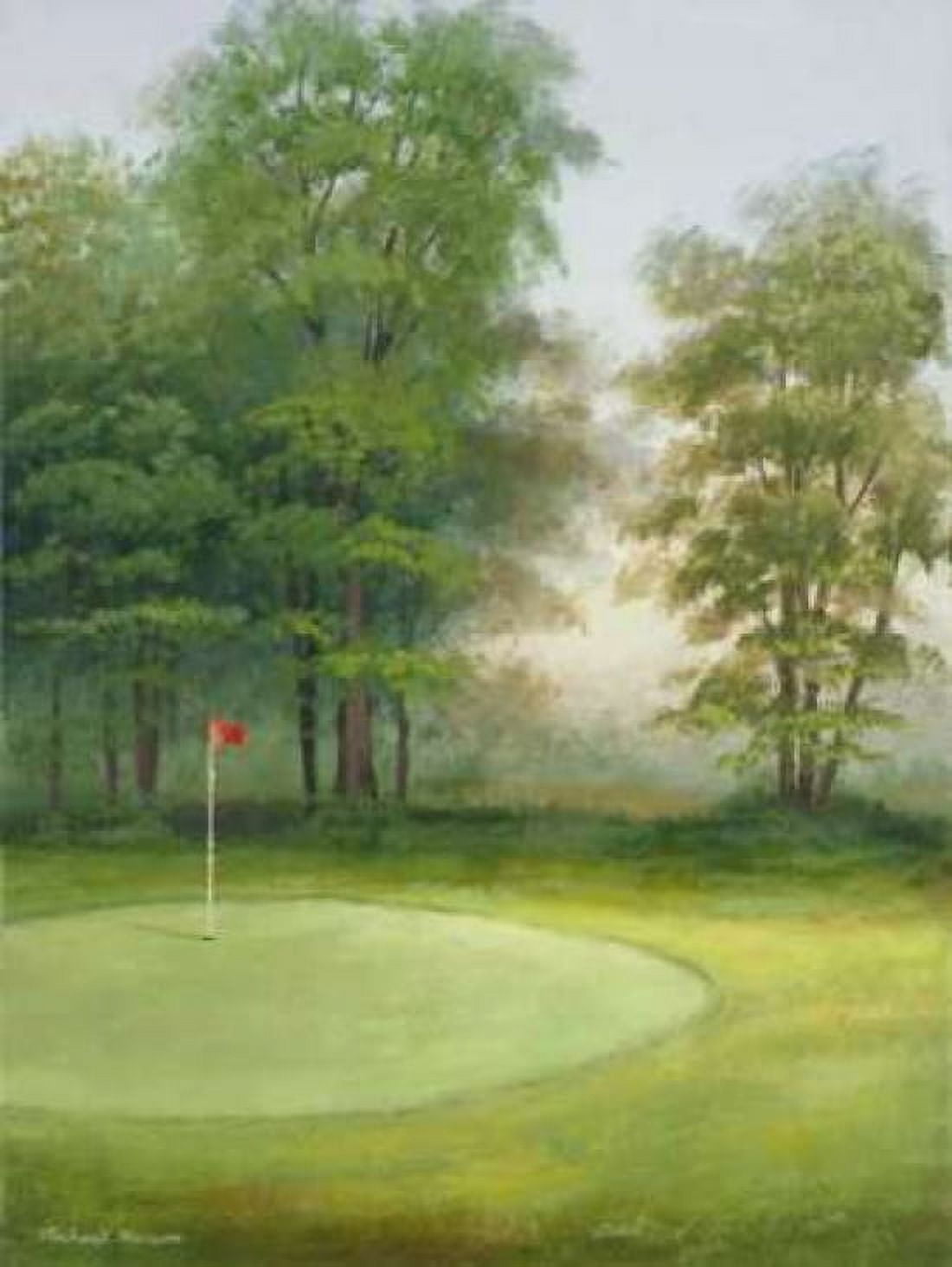 Amacoy Green I Canvas Art - Michael Marcon (18 x 24)