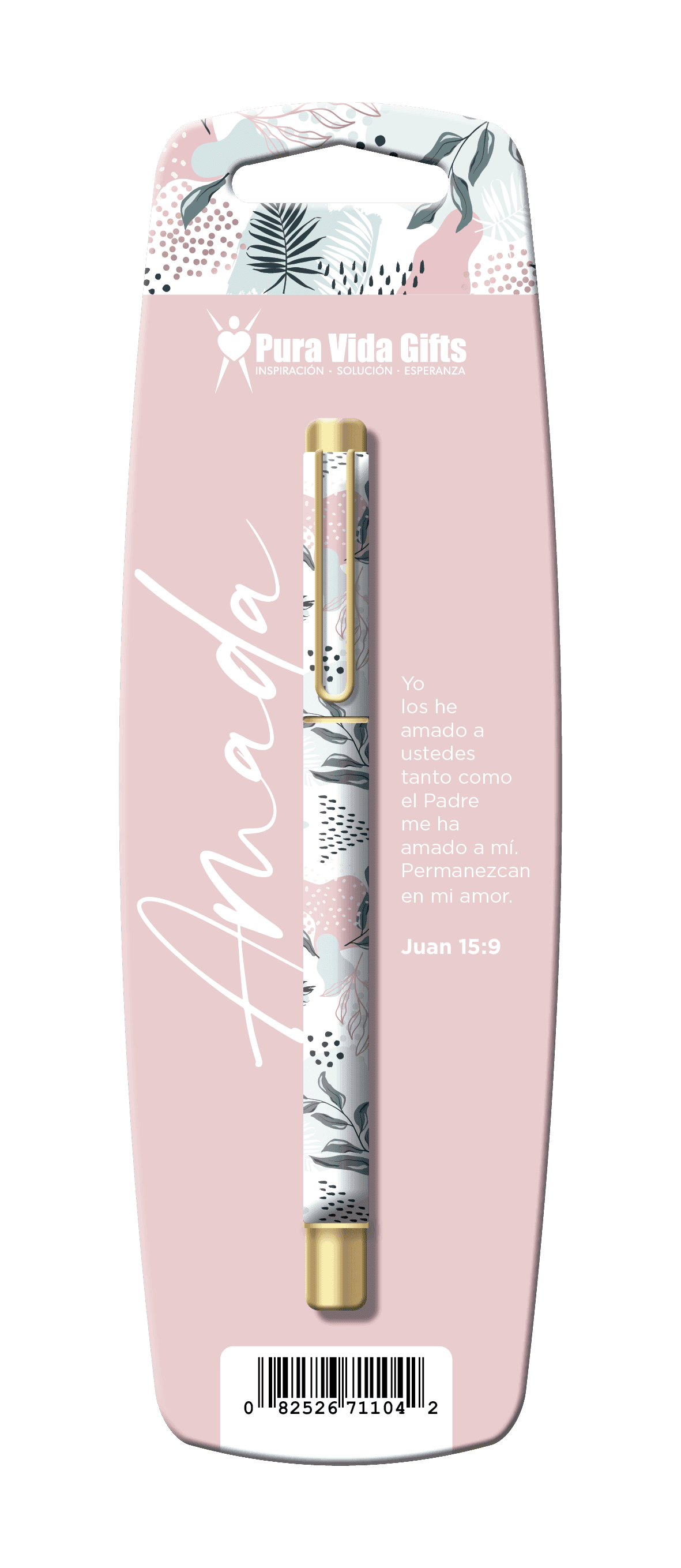 Boligrafo Pura Vida Book Amada