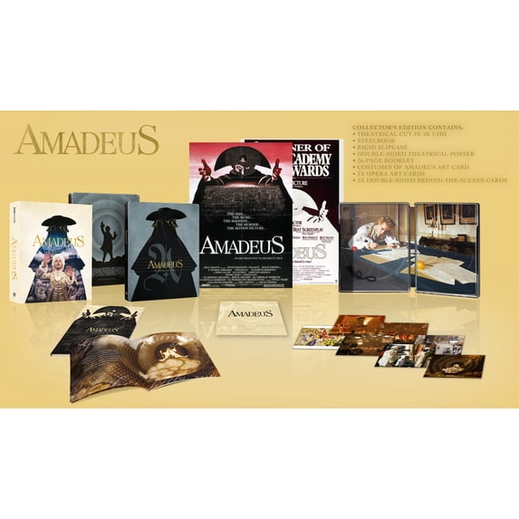 Amadeus Limited Collector's Edition with Steelbook (4K Ultra HD) Region Free