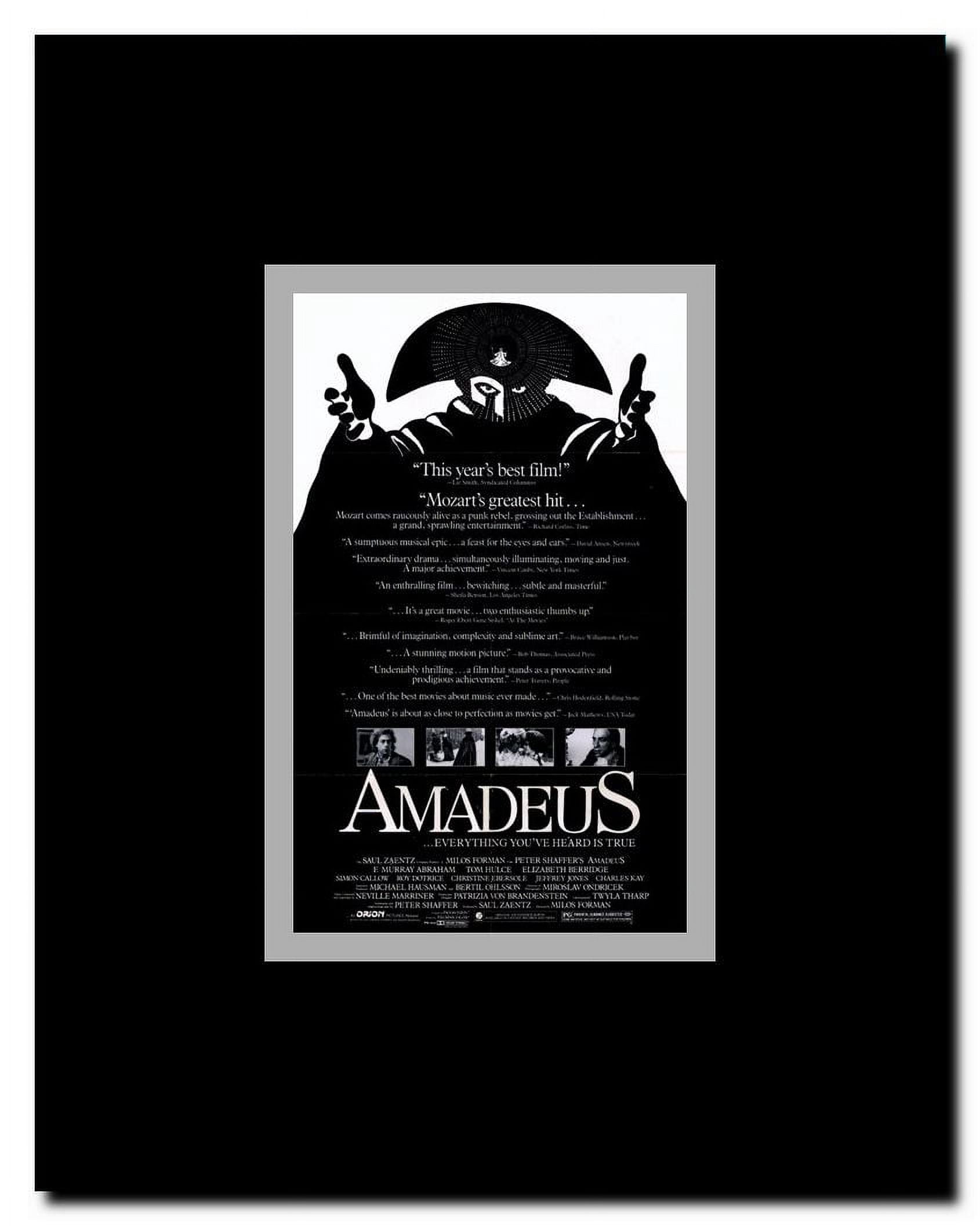 Amadeus Framed Movie Poster