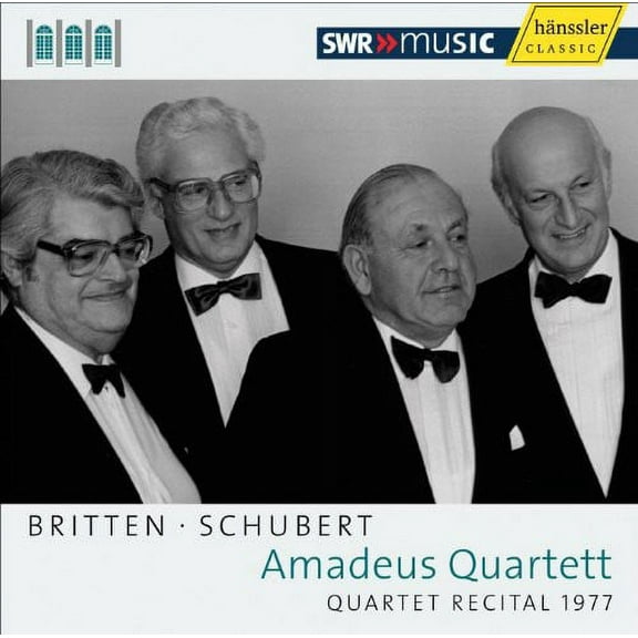 Amadeus Quartet - Quartet Recital 1977 - Music & Performance - CD