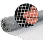 Amagabeli 36in x 50ft 1/8 inch Hardware Cloth 27 Gauge Galvanized Steel Chicken Wire Mesh Roll Fence Mesh Garden Plant Supports Poultry Netting Square Chicken Wire Snake Fencing Gopher JW010