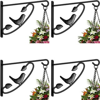 Plant Hooks in Outdoor Planters 