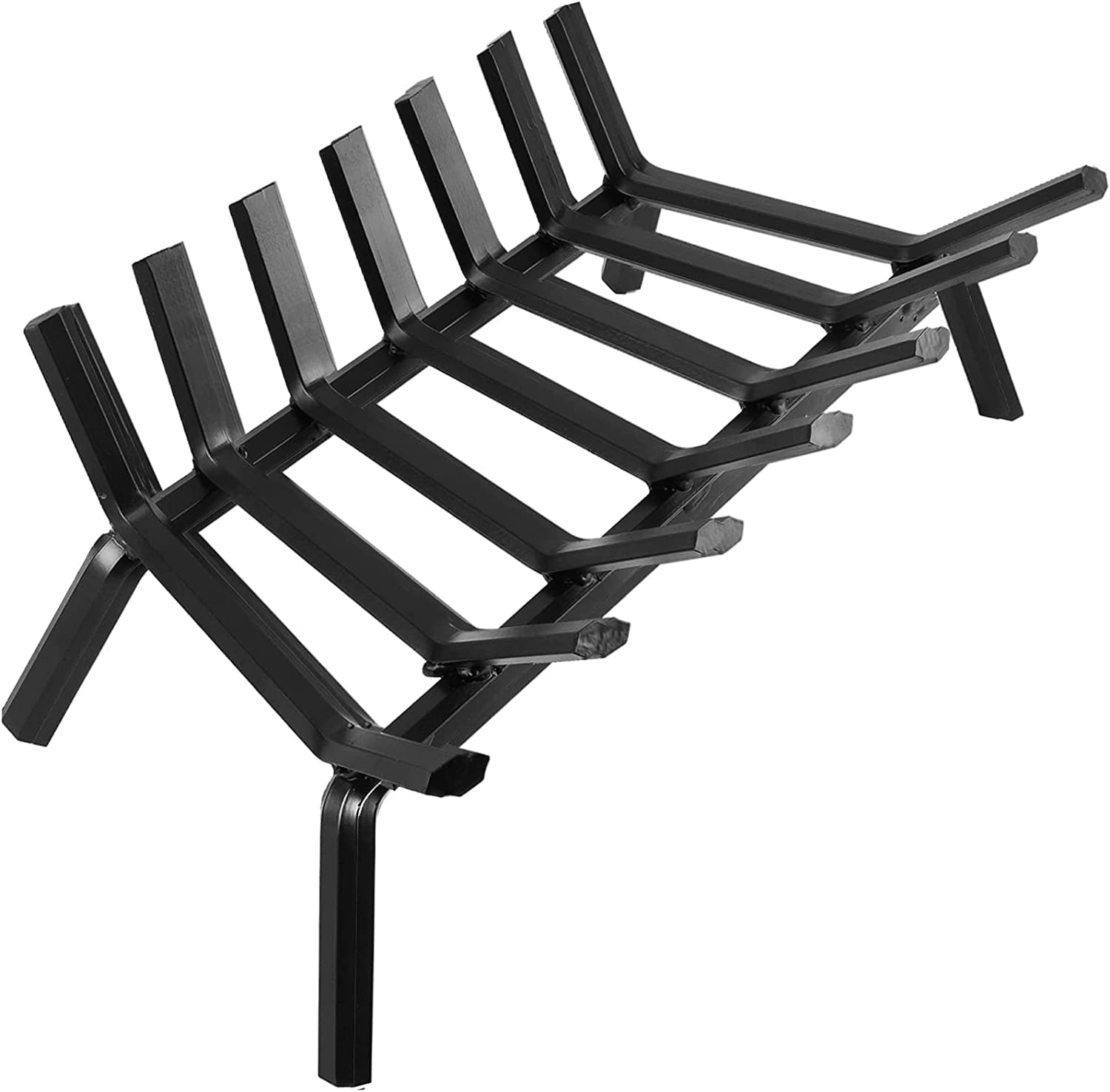 Amagabeli Fireplace Grates 21 Inch Wide Heavy Duty Solid Steel