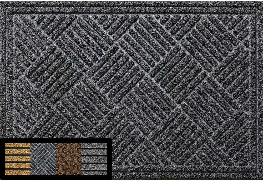 Amagabeli Large Outdoor Door Mats 36" x 24" for Front Door Entrance