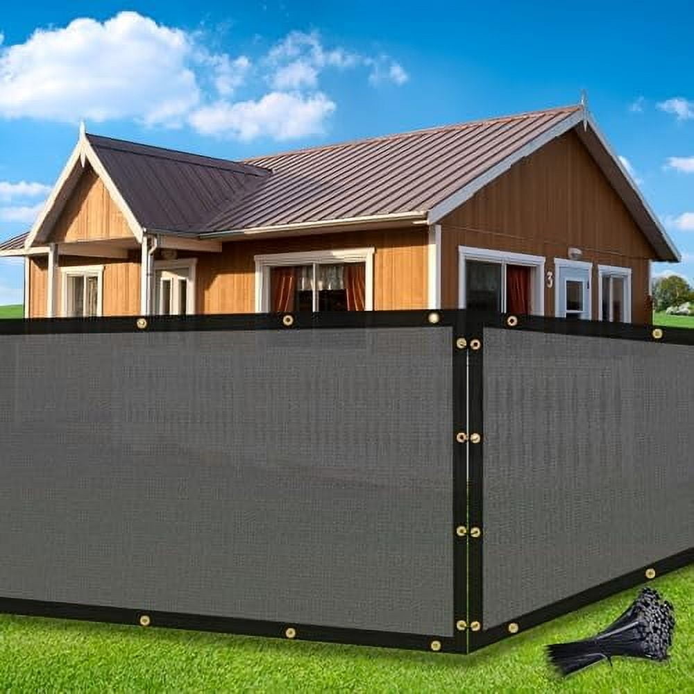 FenceScreen 4ft Privacy Screen – 50ft X 4ft Extreme Block Windscreen, 98% Visibility Block For Chain Link Fences
