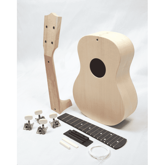 Amahi DIY Ukulele Kit, Soprano Size