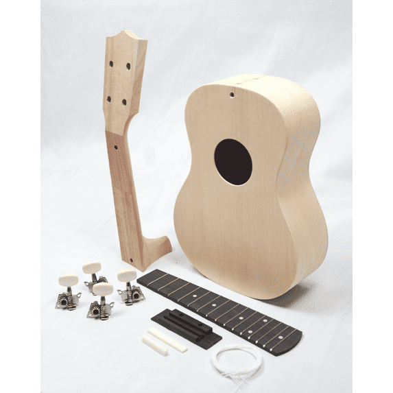 Amahi DIY Ukulele Kit, Soprano Size